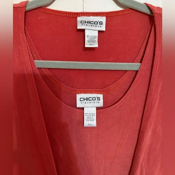 Chico's Vibrant Layering Top - Picture 2 of 7